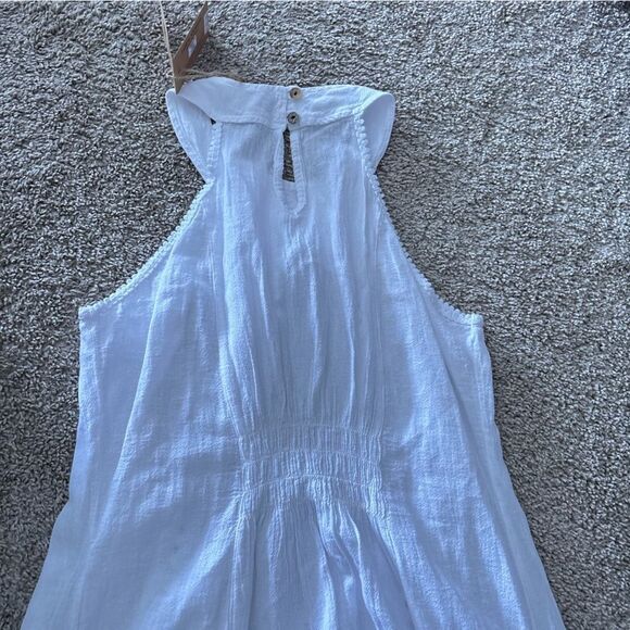 NWT Natural Cotton White The Eclipse Collection White Sun Dress size XL - Picture 6 of 6
